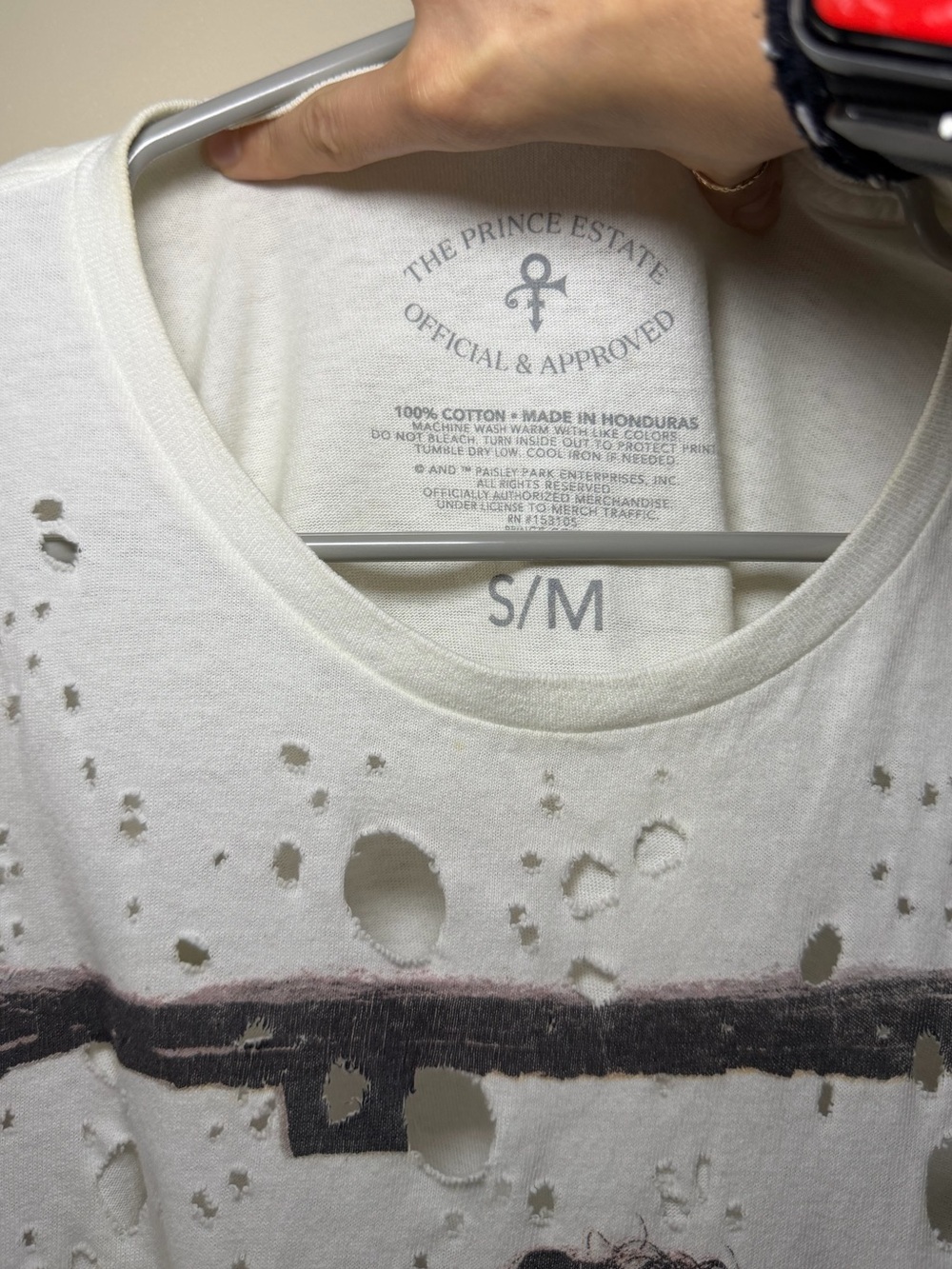 Urban Outfitters Prince distressed t shirt dress - Picture 6 of 7